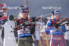 12.12.2015, Hochfilzen, Austria (AUT): Miriam Goessner (GER) -  IBU world cup biathlon, pursuit women, Hochfilzen (AUT). www.nordicfocus.com. © Manzoni/NordicFocus. Every downloaded picture is fee-liable.