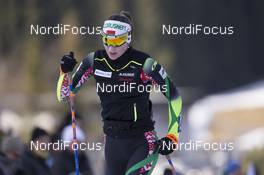 12.12.2015, Hochfilzen, Austria (AUT): Darya Domracheva (BLR) -  IBU world cup biathlon, pursuit women, Hochfilzen (AUT). www.nordicfocus.com. © Manzoni/NordicFocus. Every downloaded picture is fee-liable.
