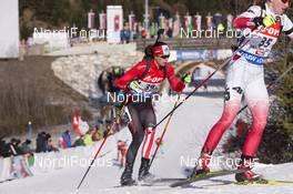 12.12.2015, Hochfilzen, Austria (AUT): Rosanna Crawford (CAN) -  IBU world cup biathlon, pursuit women, Hochfilzen (AUT). www.nordicfocus.com. © Manzoni/NordicFocus. Every downloaded picture is fee-liable.