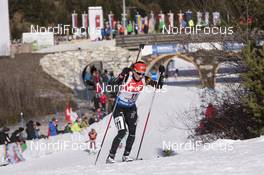 12.12.2015, Hochfilzen, Austria (AUT): Selina Gasparin (SUI) -  IBU world cup biathlon, pursuit women, Hochfilzen (AUT). www.nordicfocus.com. © Manzoni/NordicFocus. Every downloaded picture is fee-liable.