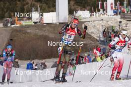 12.12.2015, Hochfilzen, Austria (AUT): Vanessa Hinz (GER) -  IBU world cup biathlon, pursuit women, Hochfilzen (AUT). www.nordicfocus.com. © Manzoni/NordicFocus. Every downloaded picture is fee-liable.
