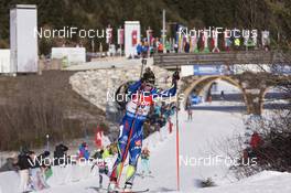 12.12.2015, Hochfilzen, Austria (AUT): Mario Dolder (SUI) -  IBU world cup biathlon, pursuit women, Hochfilzen (AUT). www.nordicfocus.com. © Manzoni/NordicFocus. Every downloaded picture is fee-liable.