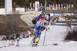 12.12.2015, Hochfilzen, Austria (AUT): Anais Bescond (FRA) -  IBU world cup biathlon, pursuit women, Hochfilzen (AUT). www.nordicfocus.com. © Manzoni/NordicFocus. Every downloaded picture is fee-liable.