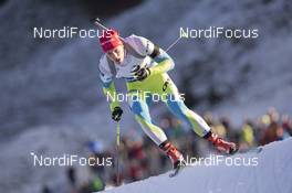13.12.2015, Hochfilzen, Austria (AUT): Rok Trsan (SLO) -  IBU world cup biathlon, relay men, Hochfilzen (AUT). www.nordicfocus.com. © Manzoni/NordicFocus. Every downloaded picture is fee-liable.