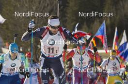 13.12.2015, Hochfilzen, Austria (AUT): Christian de Lorenzi (ITA) -  IBU world cup biathlon, relay men, Hochfilzen (AUT). www.nordicfocus.com. © Manzoni/NordicFocus. Every downloaded picture is fee-liable.