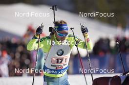13.12.2015, Hochfilzen, Austria (AUT): Thorstein Stenersen (SWE) -  IBU world cup biathlon, relay men, Hochfilzen (AUT). www.nordicfocus.com. © Manzoni/NordicFocus. Every downloaded picture is fee-liable.