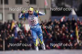 13.12.2015, Hochfilzen, Austria (AUT): Kauri Koiv (EST) -  IBU world cup biathlon, relay men, Hochfilzen (AUT). www.nordicfocus.com. © Manzoni/NordicFocus. Every downloaded picture is fee-liable.