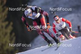 13.12.2015, Hochfilzen, Austria (AUT): Julian Eberhard (AUT) -  IBU world cup biathlon, relay men, Hochfilzen (AUT). www.nordicfocus.com. © Manzoni/NordicFocus. Every downloaded picture is fee-liable.