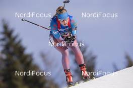 13.12.2015, Hochfilzen, Austria (AUT): Anna Nikulina (RUS) -  IBU world cup biathlon, relay women, Hochfilzen (AUT). www.nordicfocus.com. © Manzoni/NordicFocus. Every downloaded picture is fee-liable.