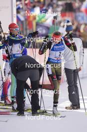 13.12.2015, Hochfilzen, Austria (AUT): Franziska Preuss (GER) -  IBU world cup biathlon, relay women, Hochfilzen (AUT). www.nordicfocus.com. © Manzoni/NordicFocus. Every downloaded picture is fee-liable.