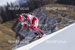 13.12.2015, Hochfilzen, Austria (AUT): Synnoeve Solemdal (NOR) -  IBU world cup biathlon, relay women, Hochfilzen (AUT). www.nordicfocus.com. © Manzoni/NordicFocus. Every downloaded picture is fee-liable.