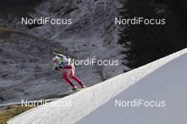 13.12.2015, Hochfilzen, Austria (AUT): Monika Hojnisz (POL) -  IBU world cup biathlon, relay women, Hochfilzen (AUT). www.nordicfocus.com. © Manzoni/NordicFocus. Every downloaded picture is fee-liable.