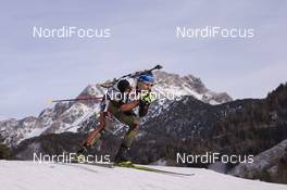 11.12.2015, Hochfilzen, Austria (AUT): Andreas Birnbacher  (GER) -  IBU world cup biathlon, sprint men, Hochfilzen (AUT). www.nordicfocus.com. © Manzoni/NordicFocus. Every downloaded picture is fee-liable.