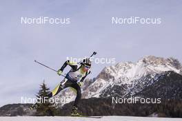 11.12.2015, Hochfilzen, Austria (AUT): George Buta (ROU) -  IBU world cup biathlon, sprint men, Hochfilzen (AUT). www.nordicfocus.com. © Manzoni/NordicFocus. Every downloaded picture is fee-liable.