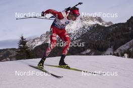 11.12.2015, Hochfilzen, Austria (AUT): Tarjei Boe (NOR) -  IBU world cup biathlon, sprint men, Hochfilzen (AUT). www.nordicfocus.com. © Manzoni/NordicFocus. Every downloaded picture is fee-liable.