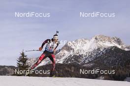 11.12.2015, Hochfilzen, Austria (AUT): Julian Eberhard (AUT) -  IBU world cup biathlon, sprint men, Hochfilzen (AUT). www.nordicfocus.com. © Manzoni/NordicFocus. Every downloaded picture is fee-liable.