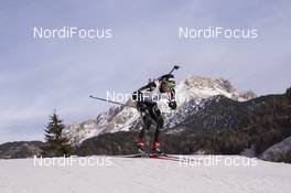 11.12.2015, Hochfilzen, Austria (AUT): Jeremy Finello (SUI) -  IBU world cup biathlon, sprint men, Hochfilzen (AUT). www.nordicfocus.com. © Manzoni/NordicFocus. Every downloaded picture is fee-liable.