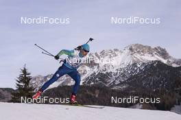 11.12.2015, Hochfilzen, Austria (AUT): Yan Savitskiy (KAZ) -  IBU world cup biathlon, sprint men, Hochfilzen (AUT). www.nordicfocus.com. © Manzoni/NordicFocus. Every downloaded picture is fee-liable.