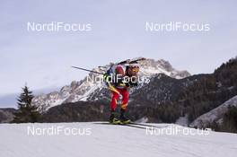 11.12.2015, Hochfilzen, Austria (AUT): Michael Roesch (BEL) -  IBU world cup biathlon, sprint men, Hochfilzen (AUT). www.nordicfocus.com. © Manzoni/NordicFocus. Every downloaded picture is fee-liable.