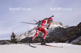 11.12.2015, Hochfilzen, Austria (AUT): Henrik l'Abee-Lund (NOR) -  IBU world cup biathlon, sprint men, Hochfilzen (AUT). www.nordicfocus.com. © Manzoni/NordicFocus. Every downloaded picture is fee-liable.