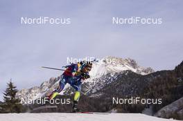 11.12.2015, Hochfilzen, Austria (AUT): Martin Fourcade (FRA) -  IBU world cup biathlon, sprint men, Hochfilzen (AUT). www.nordicfocus.com. © Manzoni/NordicFocus. Every downloaded picture is fee-liable.