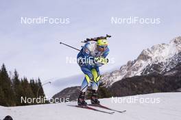 11.12.2015, Hochfilzen, Austria (AUT): Martin Remmelg (EST) -  IBU world cup biathlon, sprint men, Hochfilzen (AUT). www.nordicfocus.com. © Manzoni/NordicFocus. Every downloaded picture is fee-liable.