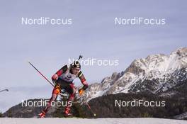 11.12.2015, Hochfilzen, Austria (AUT): Dominik Landertinger (AUT) -  IBU world cup biathlon, sprint men, Hochfilzen (AUT). www.nordicfocus.com. © Manzoni/NordicFocus. Every downloaded picture is fee-liable.
