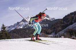 11.12.2015, Hochfilzen, Austria (AUT): Natalya Burdyga (URK) -  IBU world cup biathlon, sprint women, Hochfilzen (AUT). www.nordicfocus.com. © Manzoni/NordicFocus. Every downloaded picture is fee-liable.