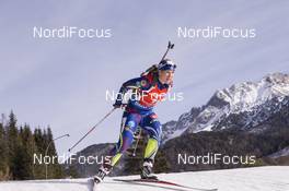 11.12.2015, Hochfilzen, Austria (AUT): Anais Bescond (FRA) -  IBU world cup biathlon, sprint women, Hochfilzen (AUT). www.nordicfocus.com. © Manzoni/NordicFocus. Every downloaded picture is fee-liable.