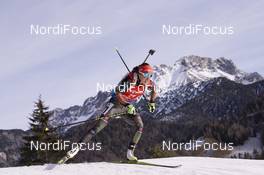11.12.2015, Hochfilzen, Austria (AUT): Laura Dahlmeier (GER) -  IBU world cup biathlon, sprint women, Hochfilzen (AUT). www.nordicfocus.com. © Manzoni/NordicFocus. Every downloaded picture is fee-liable.