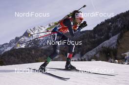 11.12.2015, Hochfilzen, Austria (AUT): Nicole Gontier (ITA) -  IBU world cup biathlon, sprint women, Hochfilzen (AUT). www.nordicfocus.com. © Manzoni/NordicFocus. Every downloaded picture is fee-liable.