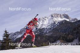 11.12.2015, Hochfilzen, Austria (AUT): Tiril Eckhoff (NOR) -  IBU world cup biathlon, sprint women, Hochfilzen (AUT). www.nordicfocus.com. © Manzoni/NordicFocus. Every downloaded picture is fee-liable.