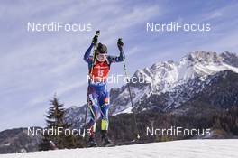 11.12.2015, Hochfilzen, Austria (AUT): Justine Braisaz (FRA) -  IBU world cup biathlon, sprint women, Hochfilzen (AUT). www.nordicfocus.com. © Manzoni/NordicFocus. Every downloaded picture is fee-liable.