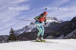 11.12.2015, Hochfilzen, Austria (AUT): Olena Pidhrushna (UKR) -  IBU world cup biathlon, sprint women, Hochfilzen (AUT). www.nordicfocus.com. © Manzoni/NordicFocus. Every downloaded picture is fee-liable.