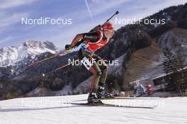 11.12.2015, Hochfilzen, Austria (AUT): Franziska Hildebrand (GER) -  IBU world cup biathlon, sprint women, Hochfilzen (AUT). www.nordicfocus.com. © Manzoni/NordicFocus. Every downloaded picture is fee-liable.