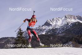 11.12.2015, Hochfilzen, Austria (AUT): Fabienne Hartweger (AUT) -  IBU world cup biathlon, sprint women, Hochfilzen (AUT). www.nordicfocus.com. © Manzoni/NordicFocus. Every downloaded picture is fee-liable.