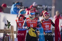11.12.2015, Hochfilzen, Austria (AUT): Veronika Vitkova (CZE) -  IBU world cup biathlon, sprint women, Hochfilzen (AUT). www.nordicfocus.com. © Manzoni/NordicFocus. Every downloaded picture is fee-liable.