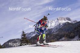 11.12.2015, Hochfilzen, Austria (AUT): Marie Dorin (FRA) -  IBU world cup biathlon, sprint women, Hochfilzen (AUT). www.nordicfocus.com. © Manzoni/NordicFocus. Every downloaded picture is fee-liable.