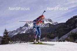 11.12.2015, Hochfilzen, Austria (AUT): Eva Puskarcikova (CZE) -  IBU world cup biathlon, sprint women, Hochfilzen (AUT). www.nordicfocus.com. © Manzoni/NordicFocus. Every downloaded picture is fee-liable.