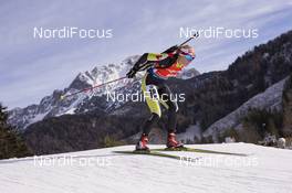 11.12.2015, Hochfilzen, Austria (AUT): Eva Tofalvi (ROU) -  IBU world cup biathlon, sprint women, Hochfilzen (AUT). www.nordicfocus.com. © Manzoni/NordicFocus. Every downloaded picture is fee-liable.