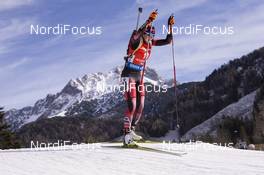11.12.2015, Hochfilzen, Austria (AUT): Lisa Theresa Hauser (AUT) -  IBU world cup biathlon, sprint women, Hochfilzen (AUT). www.nordicfocus.com. © Manzoni/NordicFocus. Every downloaded picture is fee-liable.