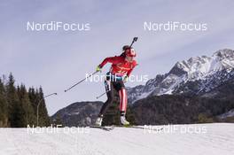 11.12.2015, Hochfilzen, Austria (AUT): Megan Tandy (CAN) -  IBU world cup biathlon, sprint women, Hochfilzen (AUT). www.nordicfocus.com. © Manzoni/NordicFocus. Every downloaded picture is fee-liable.