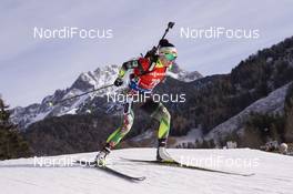 11.12.2015, Hochfilzen, Austria (AUT): Darya Yurkevich (BLR) -  IBU world cup biathlon, sprint women, Hochfilzen (AUT). www.nordicfocus.com. © Manzoni/NordicFocus. Every downloaded picture is fee-liable.