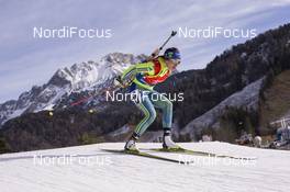 11.12.2015, Hochfilzen, Austria (AUT): Elisabeth Hoegberg (SWE) -  IBU world cup biathlon, sprint women, Hochfilzen (AUT). www.nordicfocus.com. © Manzoni/NordicFocus. Every downloaded picture is fee-liable.