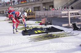 10.12.2015, Hochfilzen, Austria (AUT): Event Feature: Norwegian technician test skis -  IBU world cup biathlon, training, Hochfilzen (AUT). www.nordicfocus.com. © Manzoni/NordicFocus. Every downloaded picture is fee-liable.