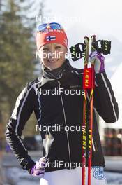 10.12.2015, Hochfilzen, Austria (AUT): Kaisa Maekaeraeinen (FIN) -  IBU world cup biathlon, training, Hochfilzen (AUT). www.nordicfocus.com. © Manzoni/NordicFocus. Every downloaded picture is fee-liable.