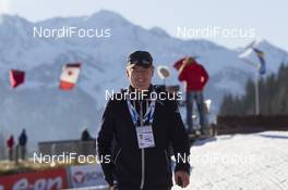 10.12.2015, Hochfilzen, Austria (AUT): Franz Berger (AUT), president of the OC Hochfilzen -  IBU world cup biathlon, training, Hochfilzen (AUT). www.nordicfocus.com. © Manzoni/NordicFocus. Every downloaded picture is fee-liable.