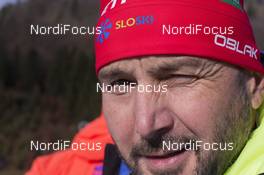 10.12.2015, Hochfilzen, Austria (AUT): Tomas Kos (CZE) headcoach Team Slovenia -  IBU world cup biathlon, training, Hochfilzen (AUT). www.nordicfocus.com. © Manzoni/NordicFocus. Every downloaded picture is fee-liable.