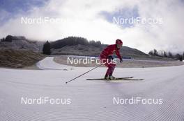 10.12.2015, Hochfilzen, Austria (AUT): Tiril Eckhoff (NOR) -  IBU world cup biathlon, training, Hochfilzen (AUT). www.nordicfocus.com. © Manzoni/NordicFocus. Every downloaded picture is fee-liable.
