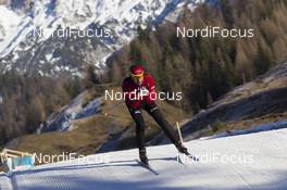 10.12.2015, Hochfilzen, Austria (AUT): Ole Einar Bjoerndalen (NOR) -  IBU world cup biathlon, training, Hochfilzen (AUT). www.nordicfocus.com. © Manzoni/NordicFocus. Every downloaded picture is fee-liable.